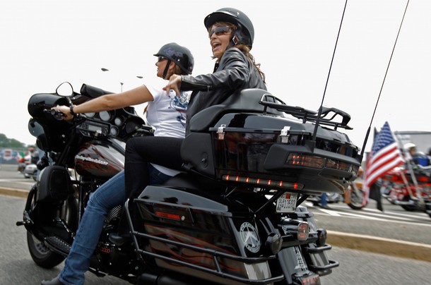 Sarah Palin Joins Rolling Thunder Rally In Washington DC
