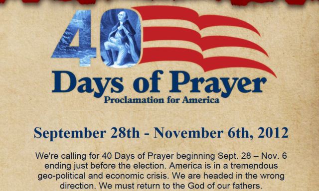 John Hagee 40 Days of Prayer Proclamation