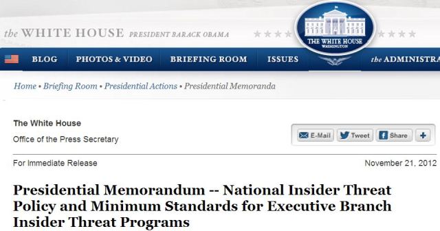 Presidential Memorandum.11.21.2012
