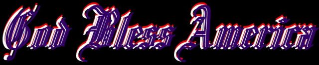 GOD BLESS AMERICA