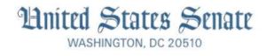 Senate Letterhead